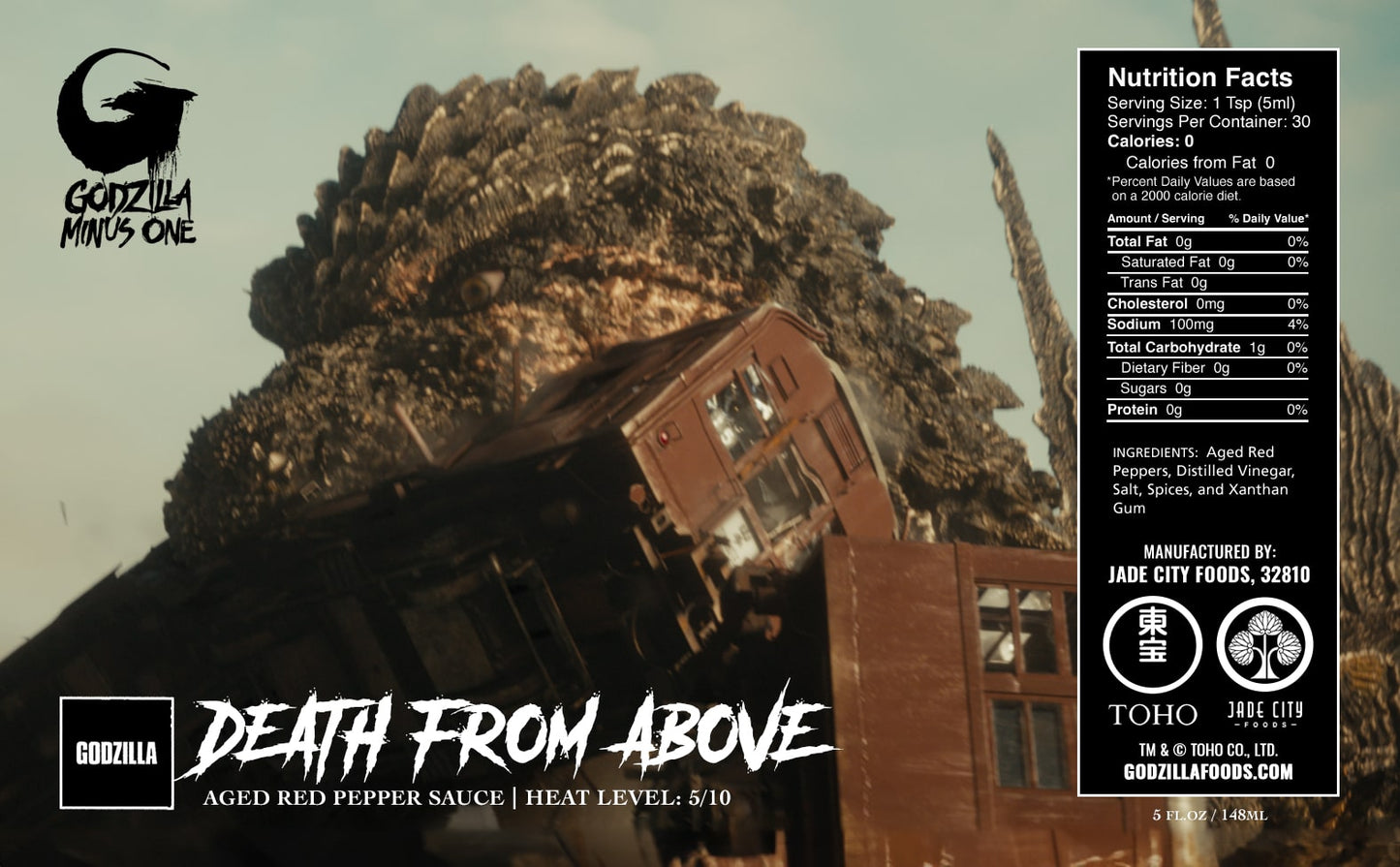 Death From Above : Aged Red Pepper Sauce