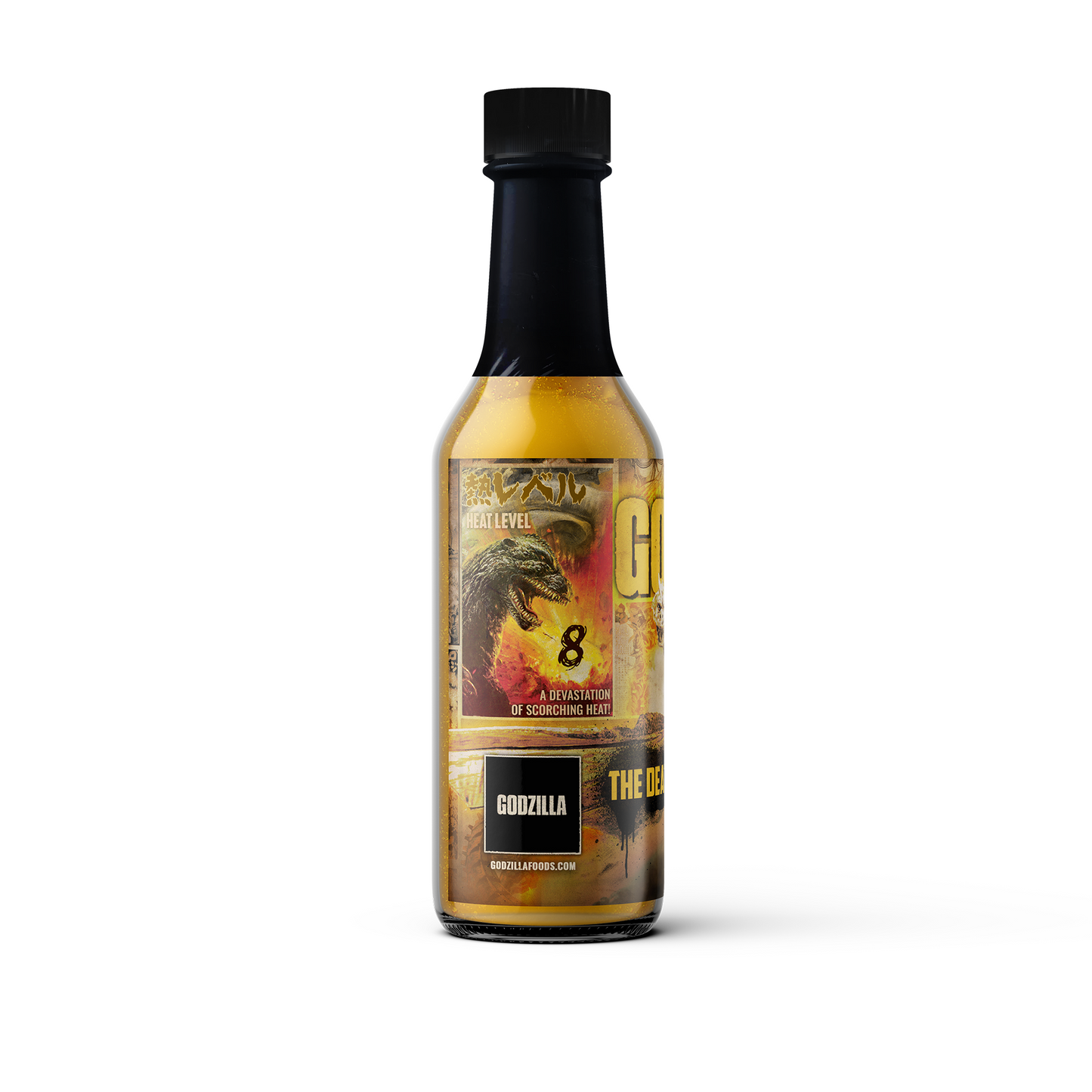 King Ghidorah's The Death Song of Three Storms: Roasted Garlic Habanero Hot Sauce
