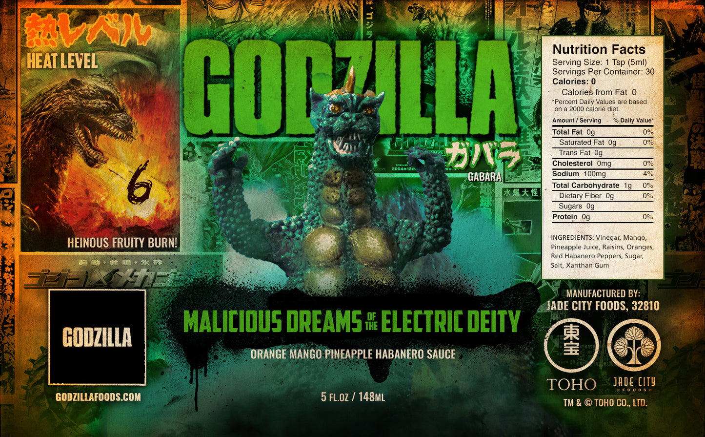 Godzilla Hot Sauce 11-Pack