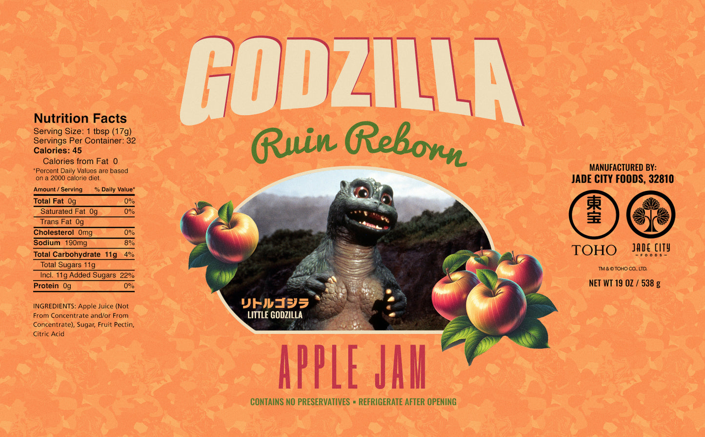 Little Godzilla's Ruin Reborn : Apple Jam