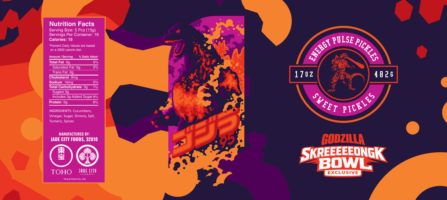 Energy Pulse Pickles : Sweet Pickles