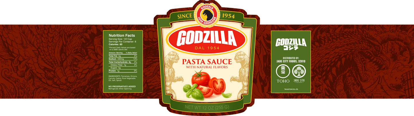 Godzilla's Pasta Sauce