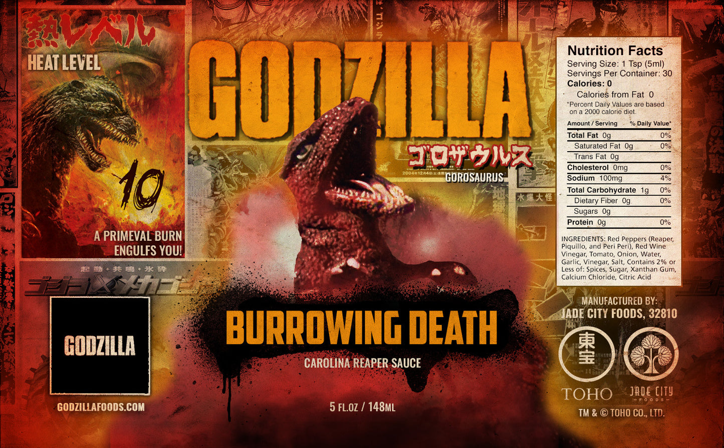 Godzilla Hot Sauce 11-Pack