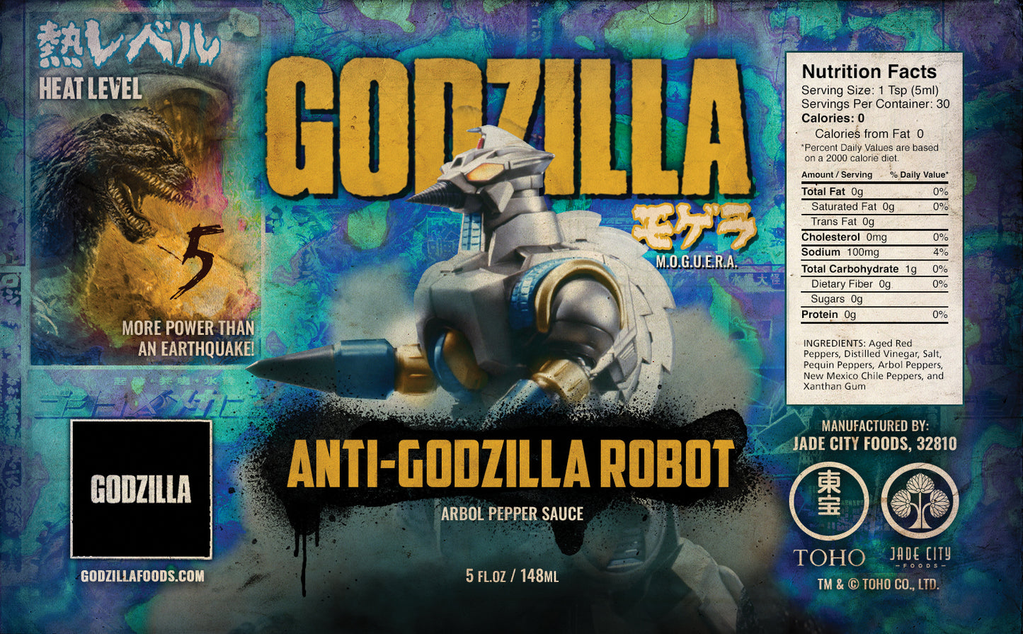 Godzilla Hot Sauce 5-Pack : Series 3
