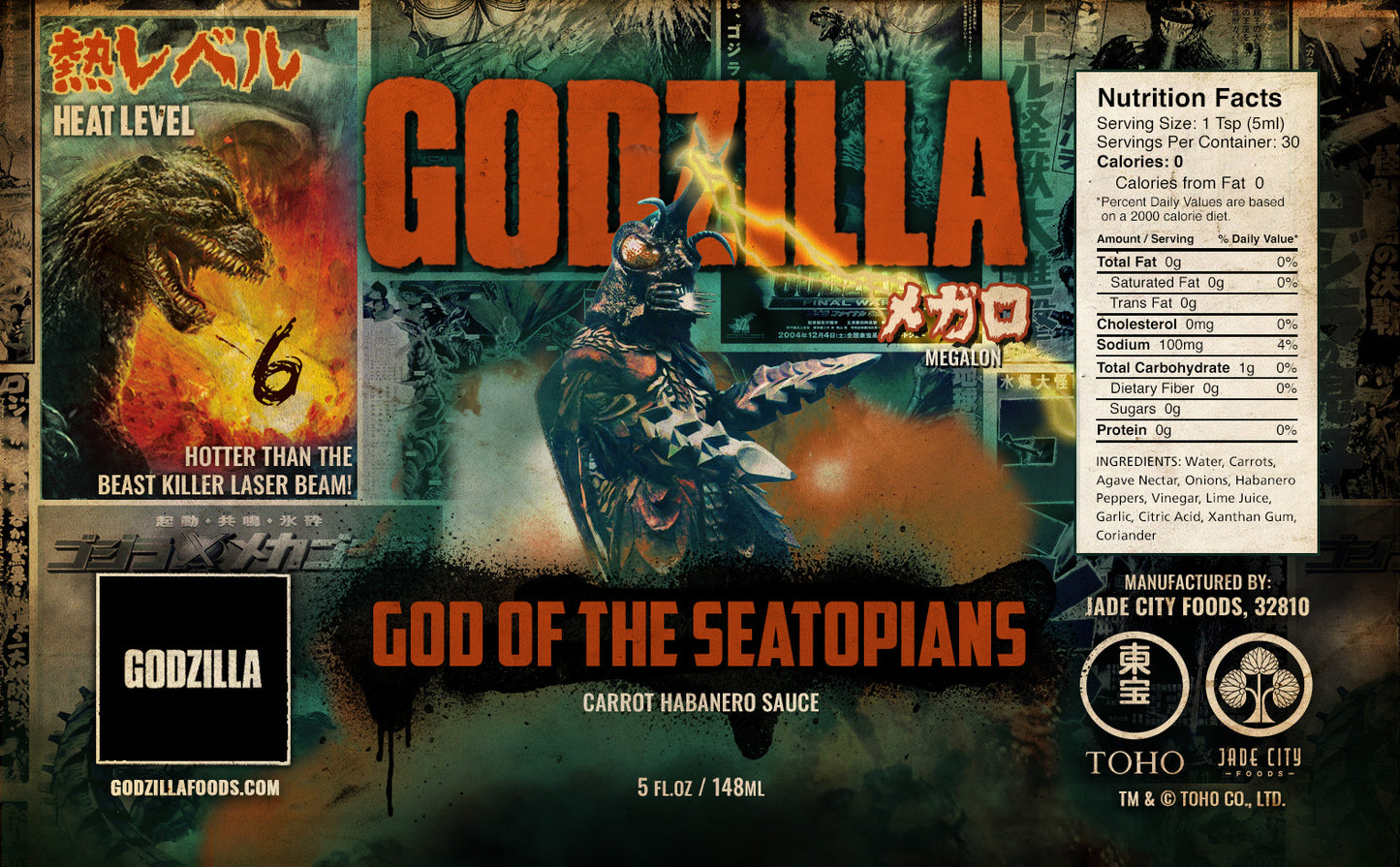 Godzilla Hot Sauce 11-Pack