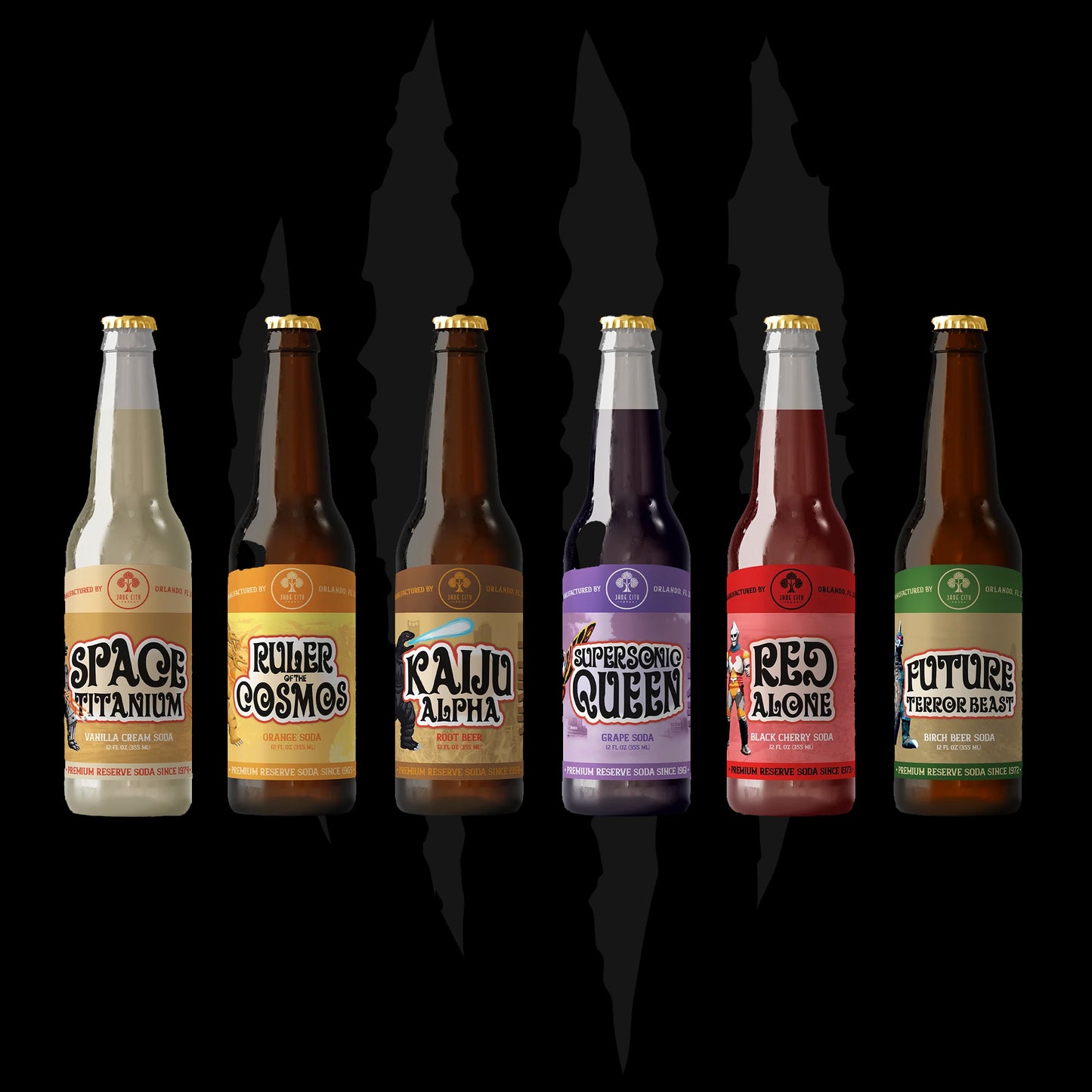 Godzilla Soda 6-Pack