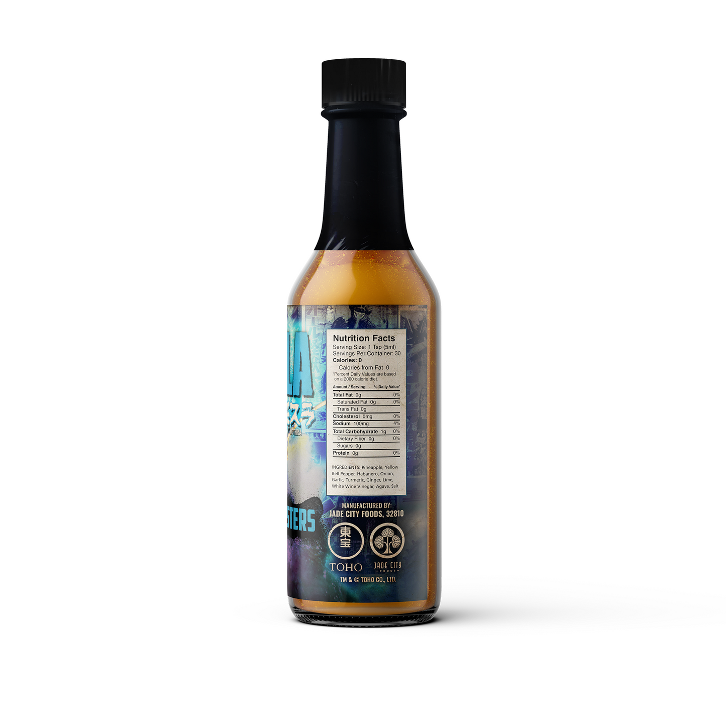 Mothra's Queen of the Monsters: Pineapple Habanero Hot Sauce