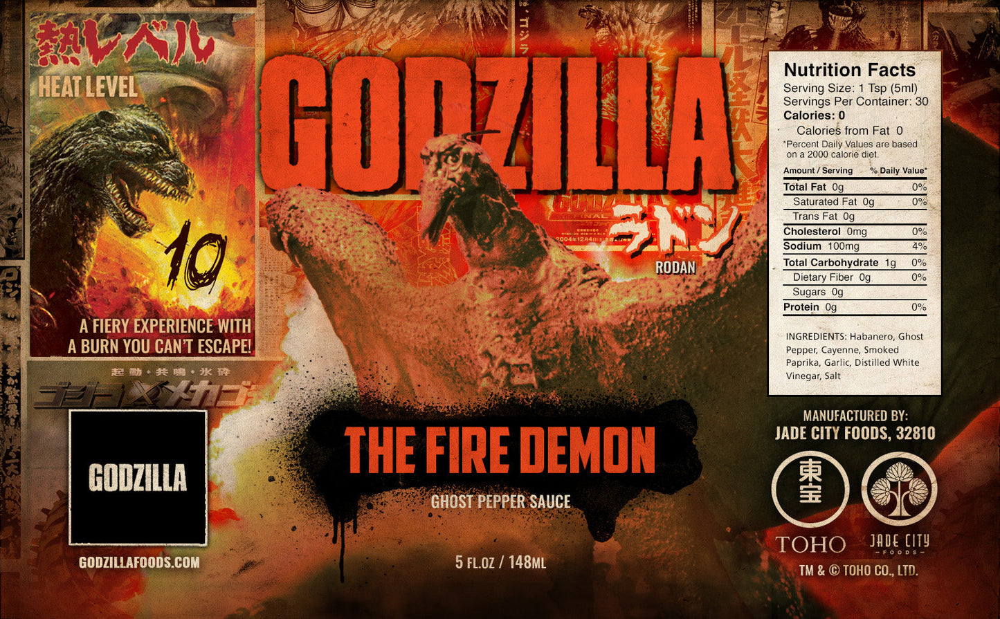 Godzilla Hot Sauce 11-Pack