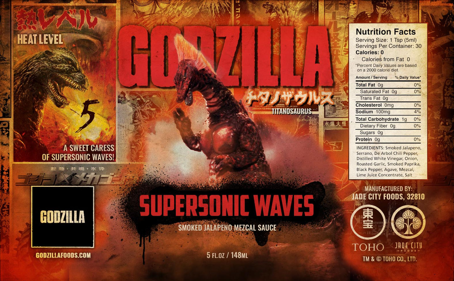 Godzilla Hot Sauce 11-Pack