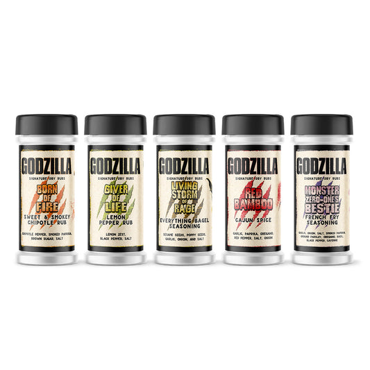Godzilla Dry Rub 5-Pack : Series 2