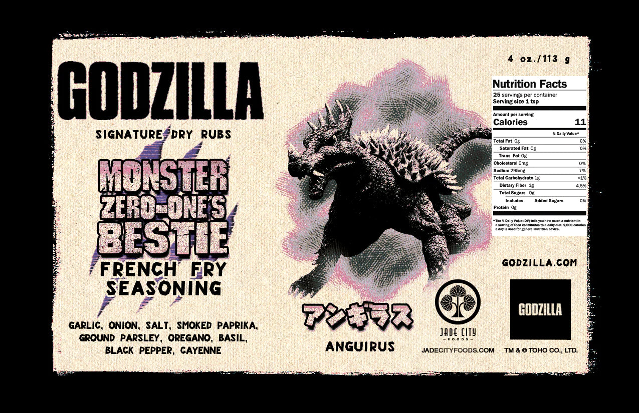 Godzilla Dry Rub Master Set