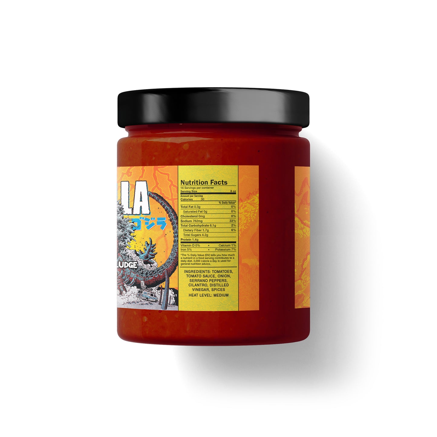 Godzilla's Salsa Born of Sludge: Chipotle Guajillo