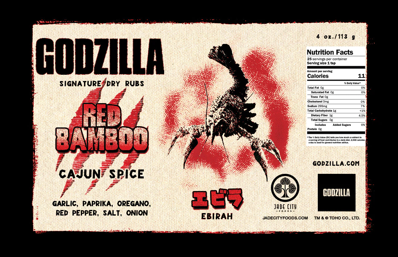 Godzilla Dry Rub Master Set