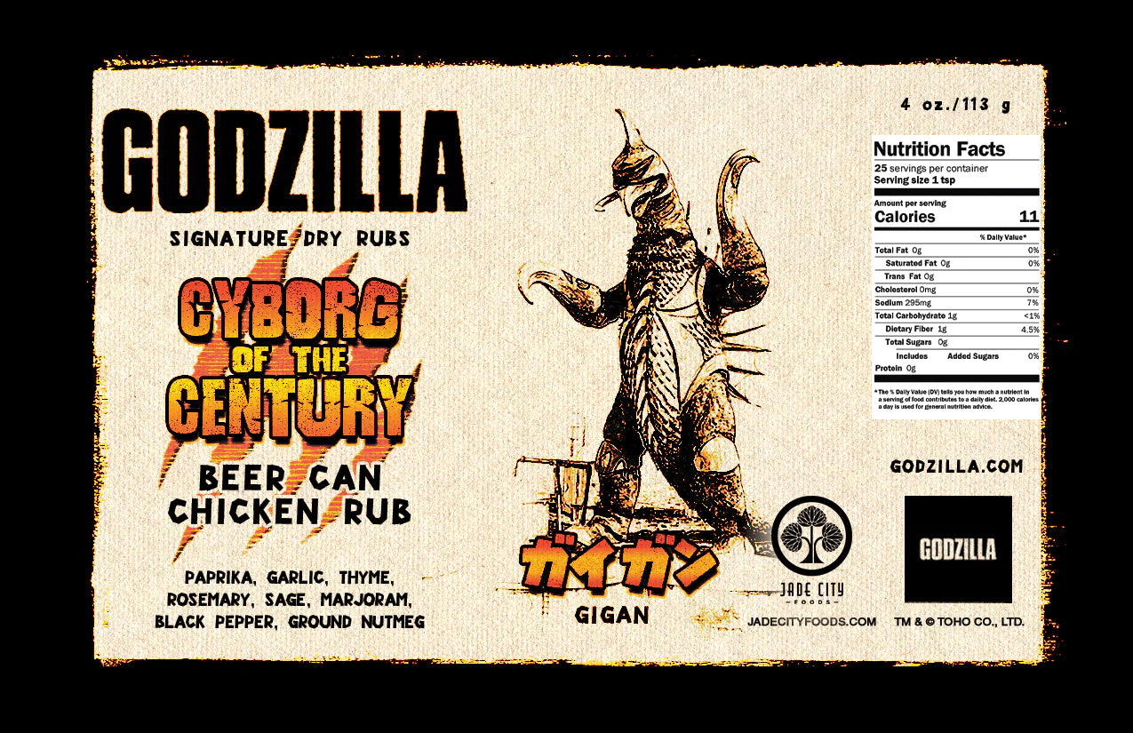 Godzilla Dry Rub Master Set