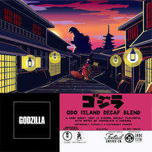 Load image into Gallery viewer, Godzilla&#39;s Odo Island Decaf Blend (Dark Roast Coffee)
