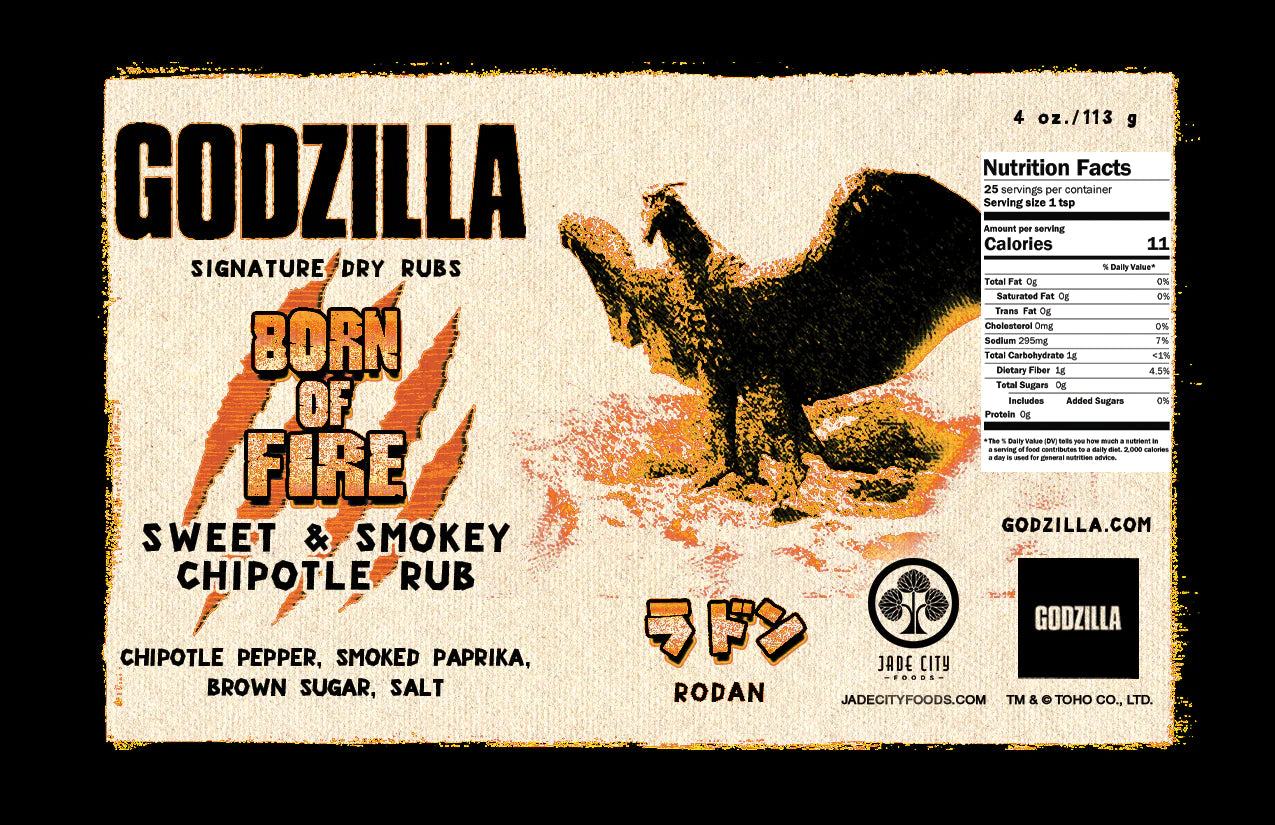 Godzilla Dry Rub Master Set