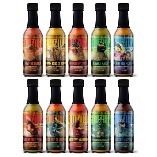 Godzilla Hot Sauce 10-Pack