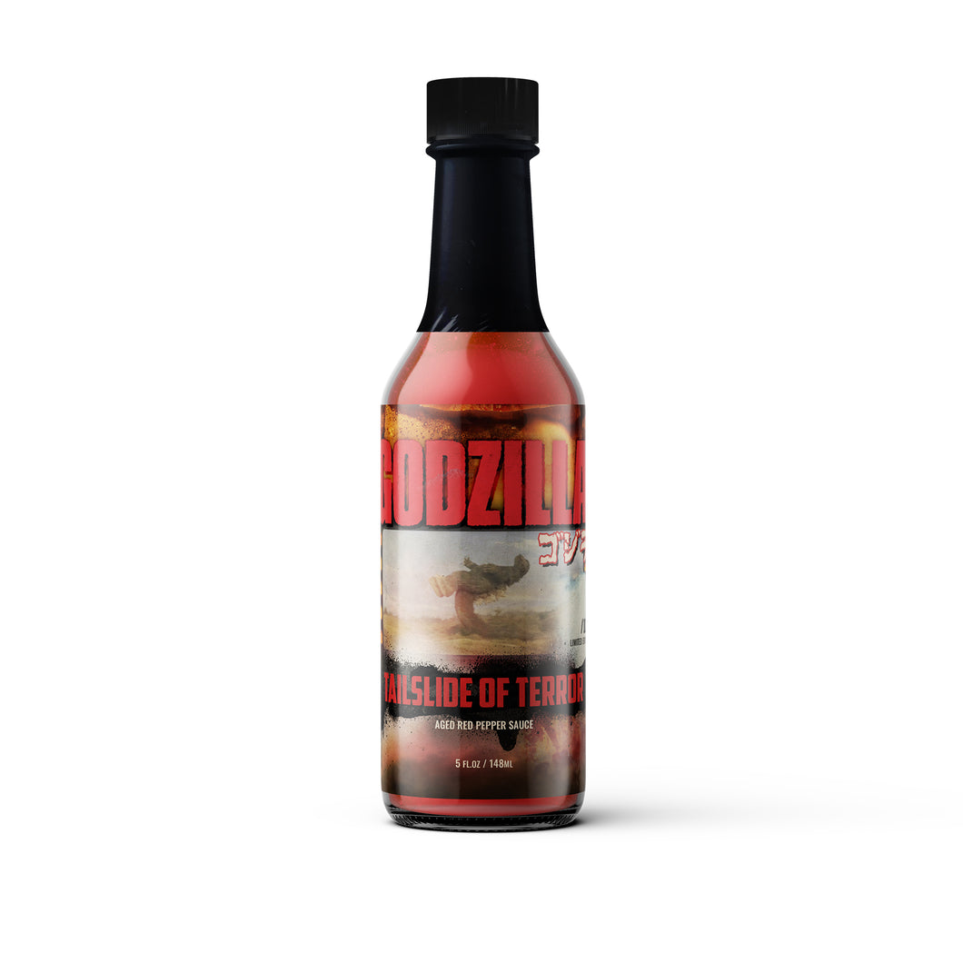 Godzilla's Tailslide of Terror: Limited Edition Aged Red Pepper Sauce