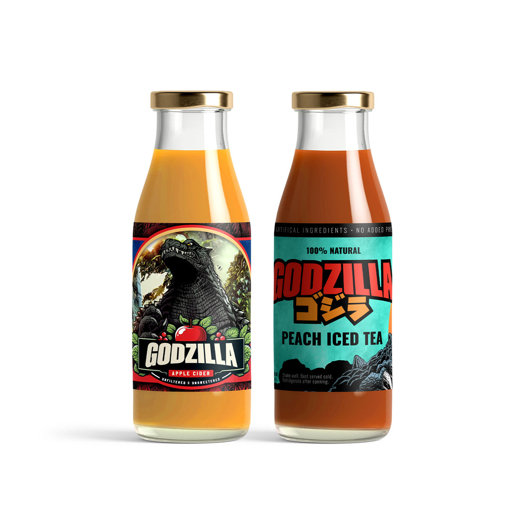 Godzilla's Apple Cider + Peach Tea 2-Pack