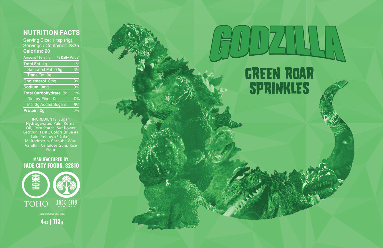 Godzilla Kaiju Cookie Crunch Set