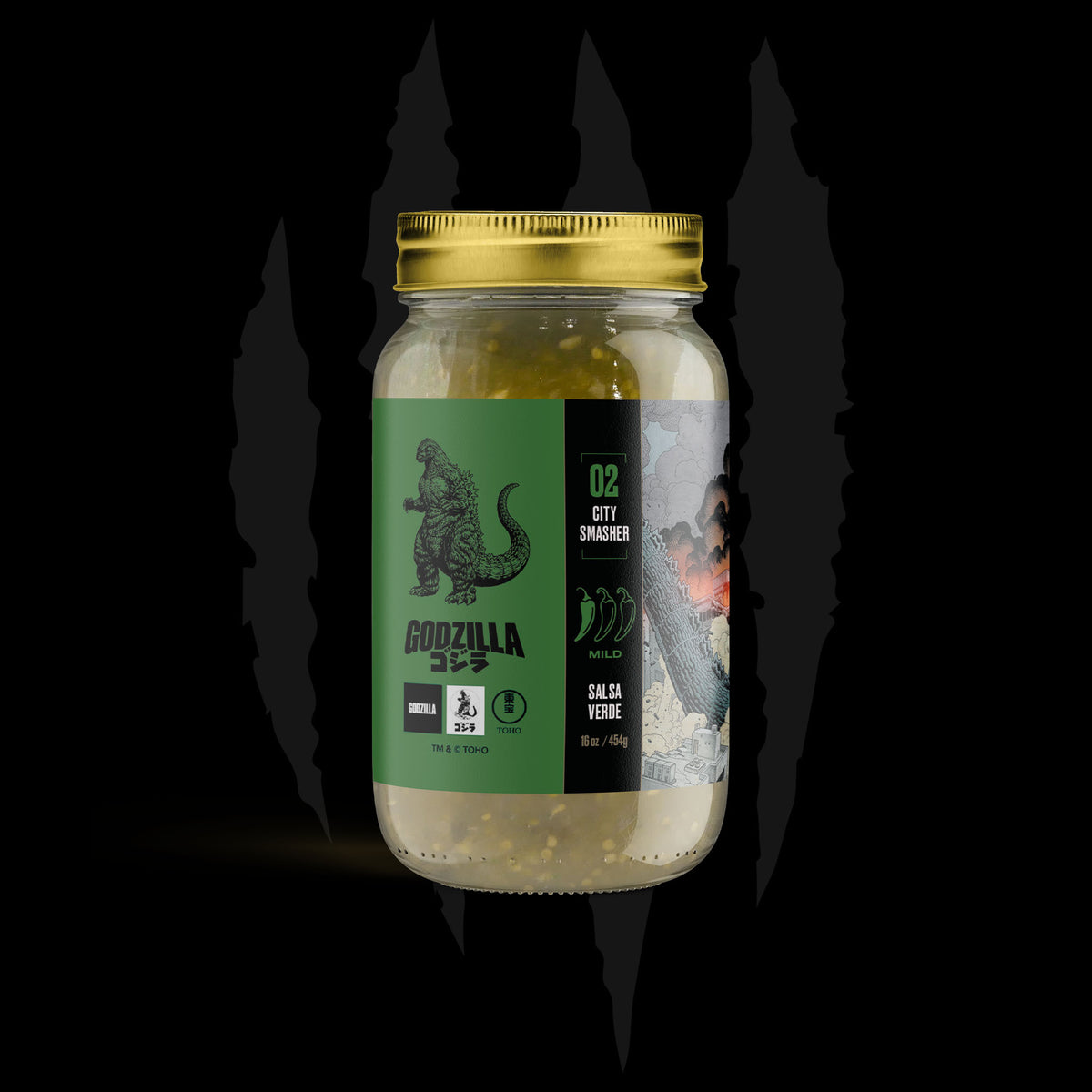 Godzilla City Smasher : Salsa Verde