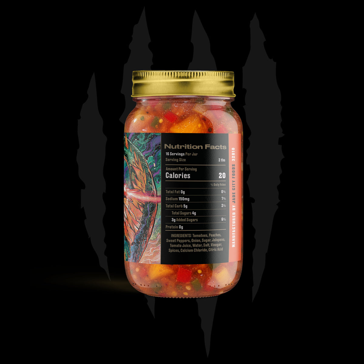 Godzilla Reptilian Riot : Peach Salsa