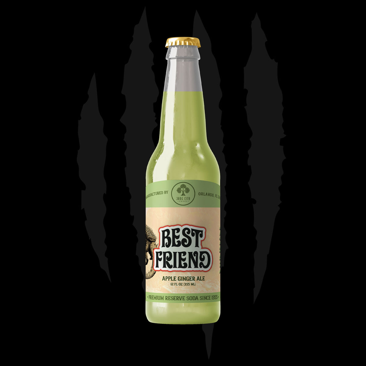 Godzilla Anguirus' Best Friend : Apple Ginger Ale