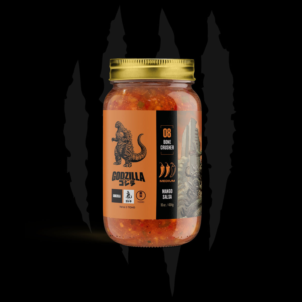 Godzilla Bone Crusher : Mango Salsa