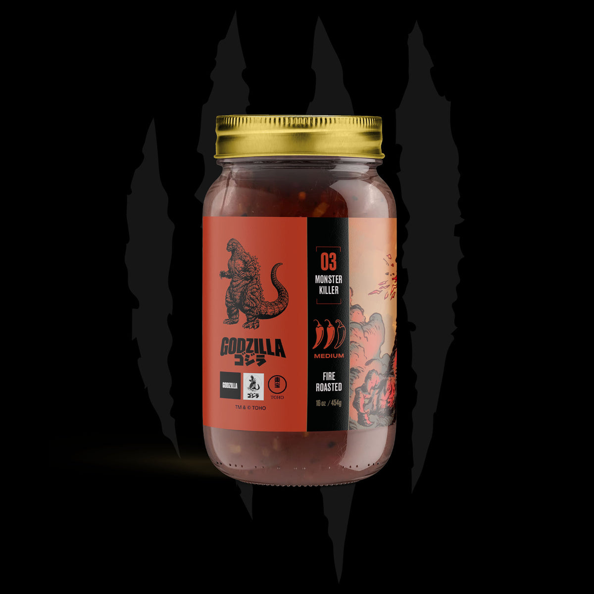 Godzilla Monster Killer : Fire Roasted Salsa