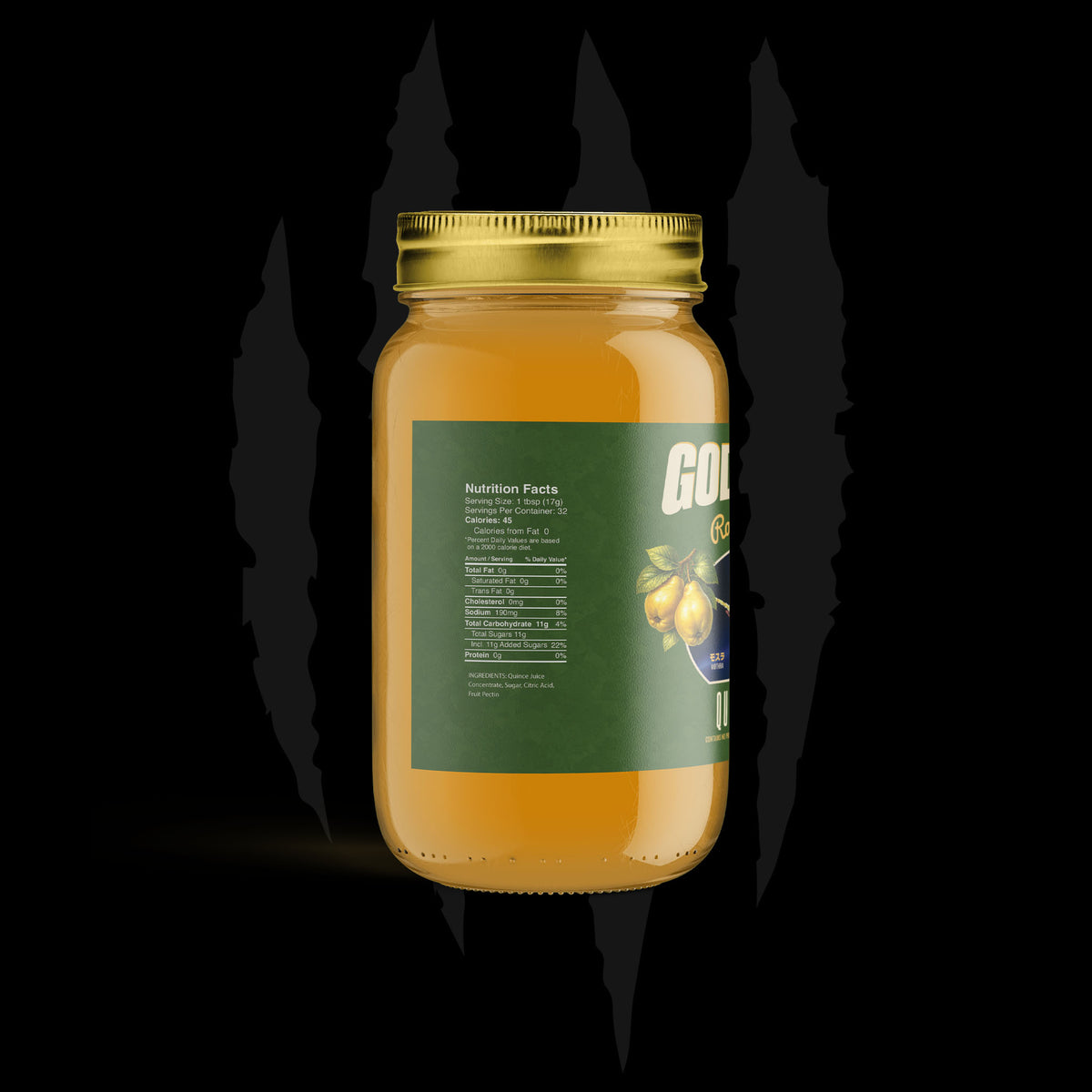 Godzilla Mothra's Royal Silk : Quince Jam