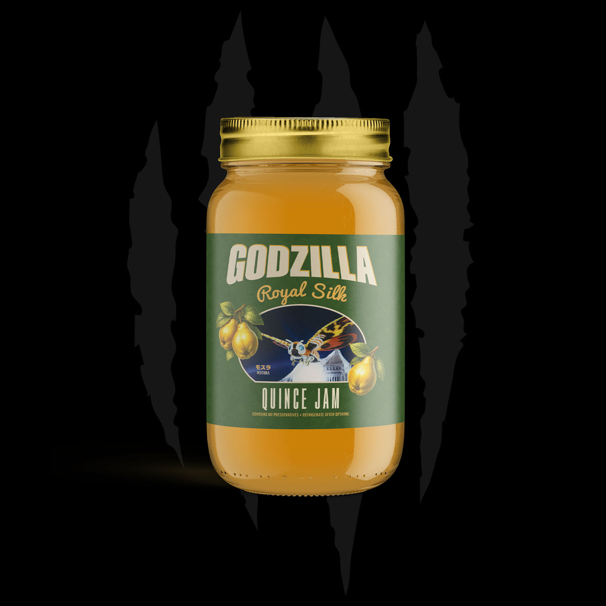 Godzilla Mothra's Royal Silk : Quince Jam