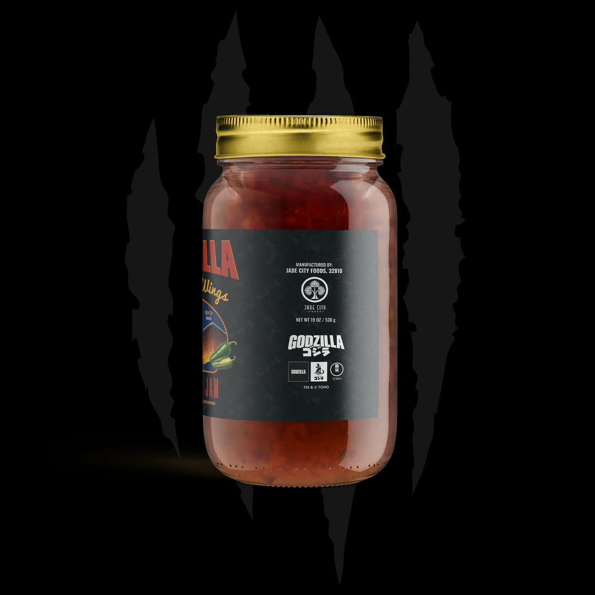 Godzilla Rodan's Scorched Wings : Hot Pepper Jam