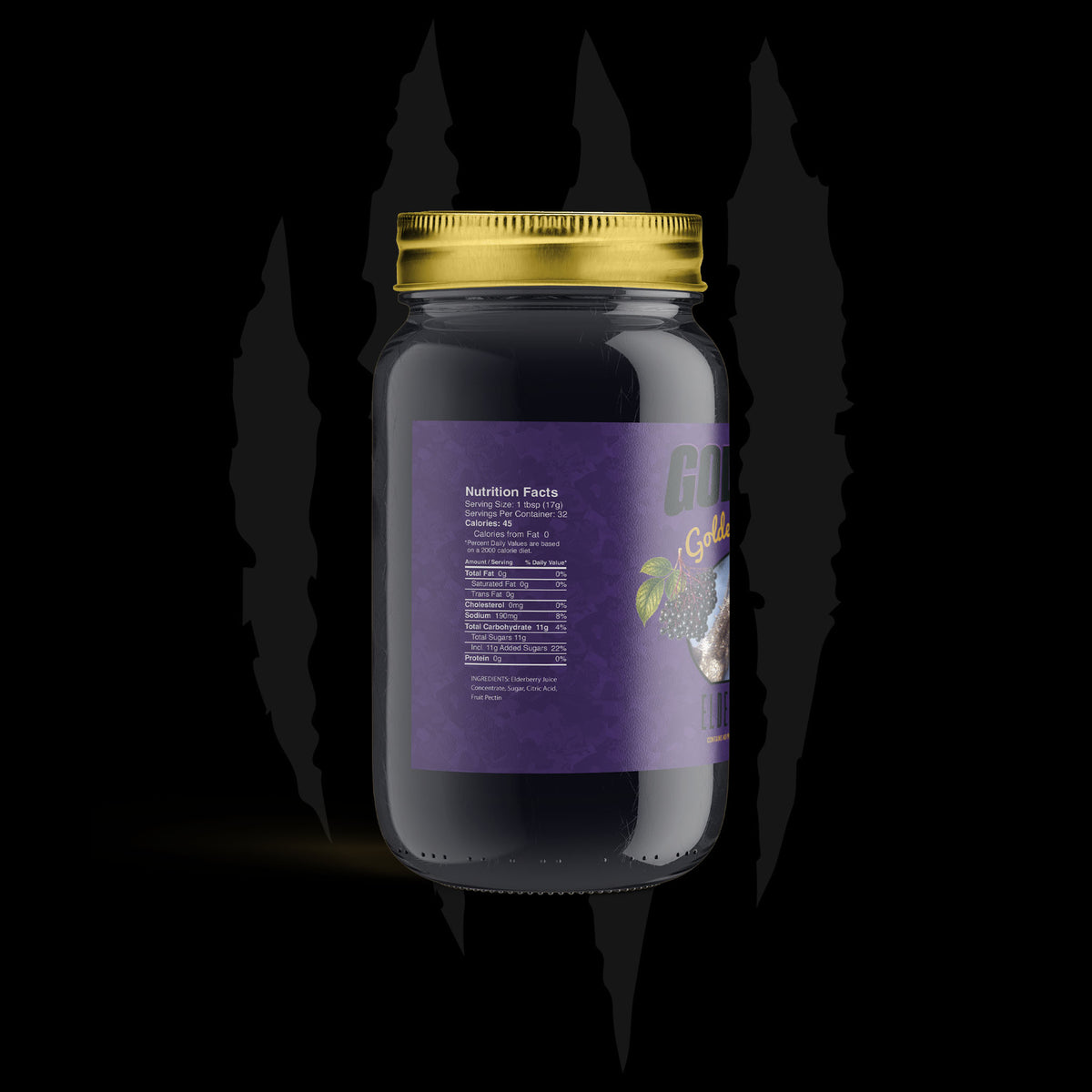 Godzilla King Ghidorah's Golden Guardian : Elderberry Jam