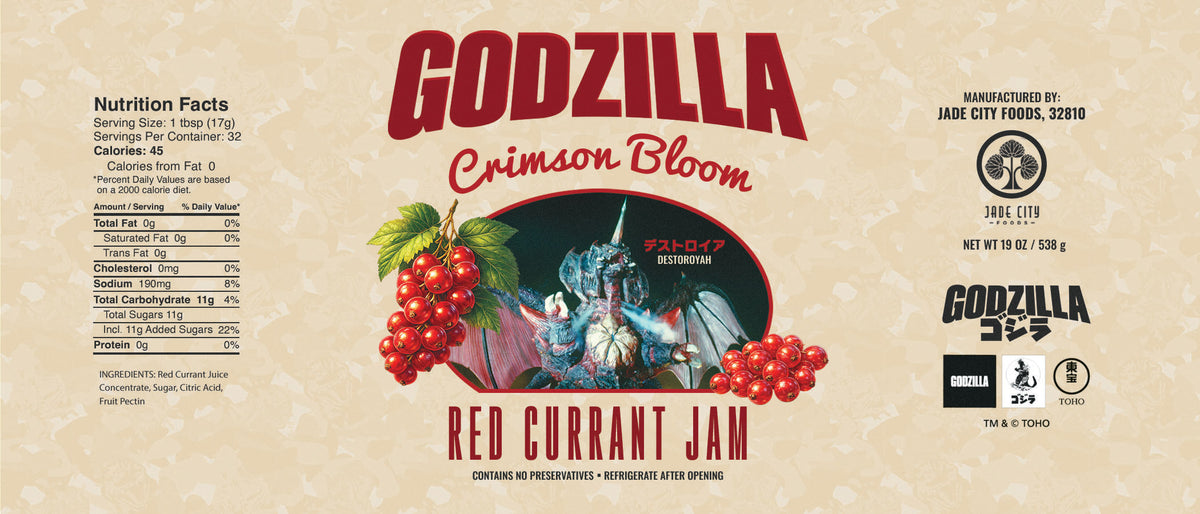 Godzilla Destoroyah's Crimson Bloom : Red Currant Jam