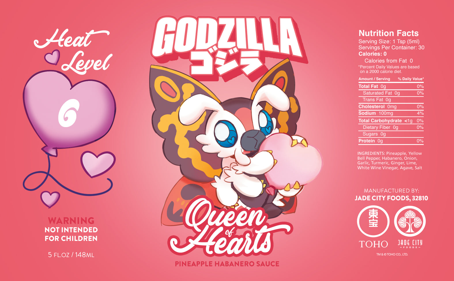 Godzilla Valentine's Day Exclusive Hot Sauce 5-Pack – GODZILLA FOODS