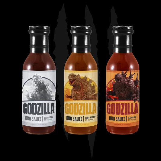 Godzilla's BBQ Sauce 3-Pack