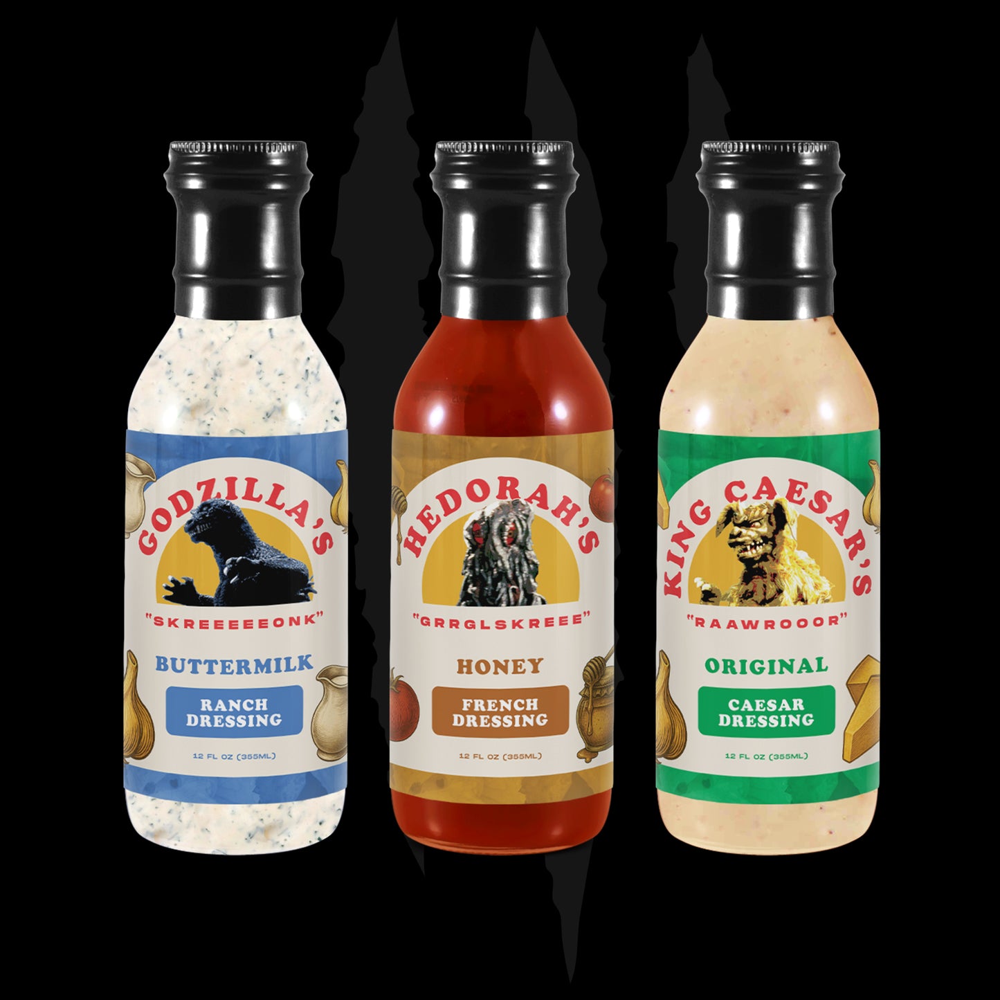 Godzilla Salad Dressing 3-Pack