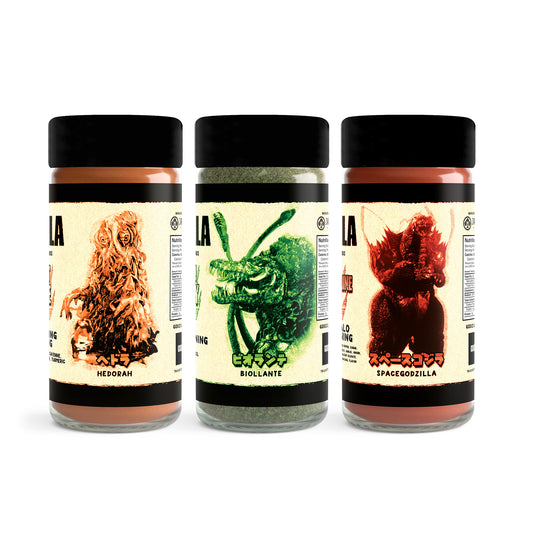 Godzilla Dry Rub 3-Pack : Series 3