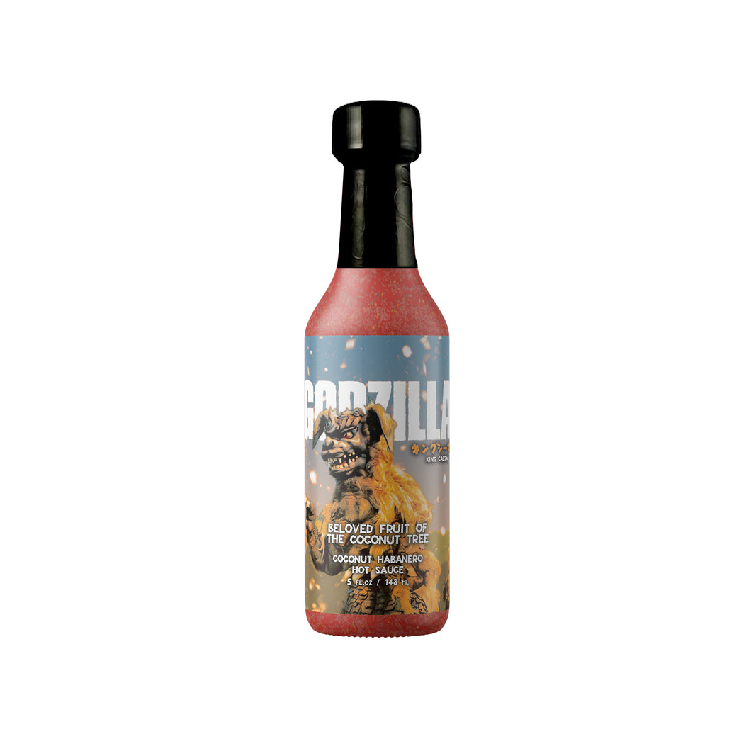 King Caesar's Beloved Fruit of the Coconut Tree: Coconut Habanero Hot Sauce